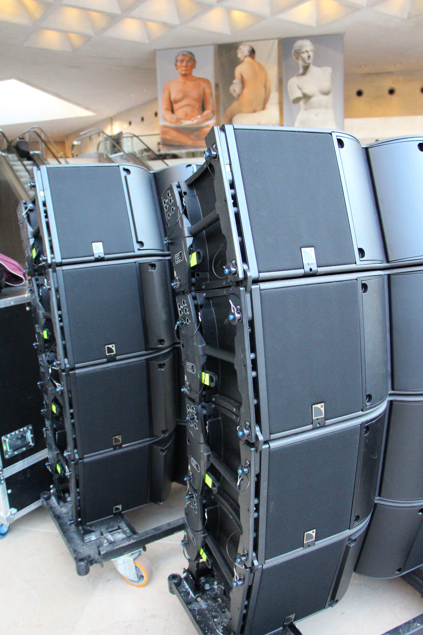 Musée du Louvres Paris L-Acoustics